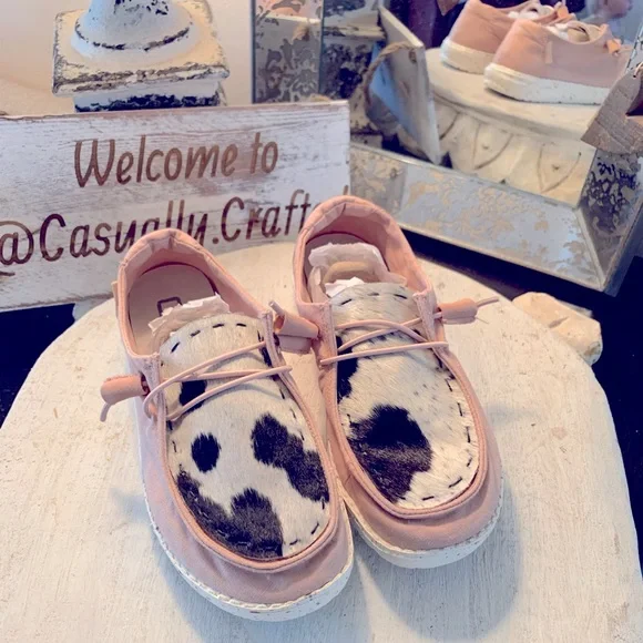 Hey Dude Shoes Handmade Custom Cowhide Hey Dudes Message Me
